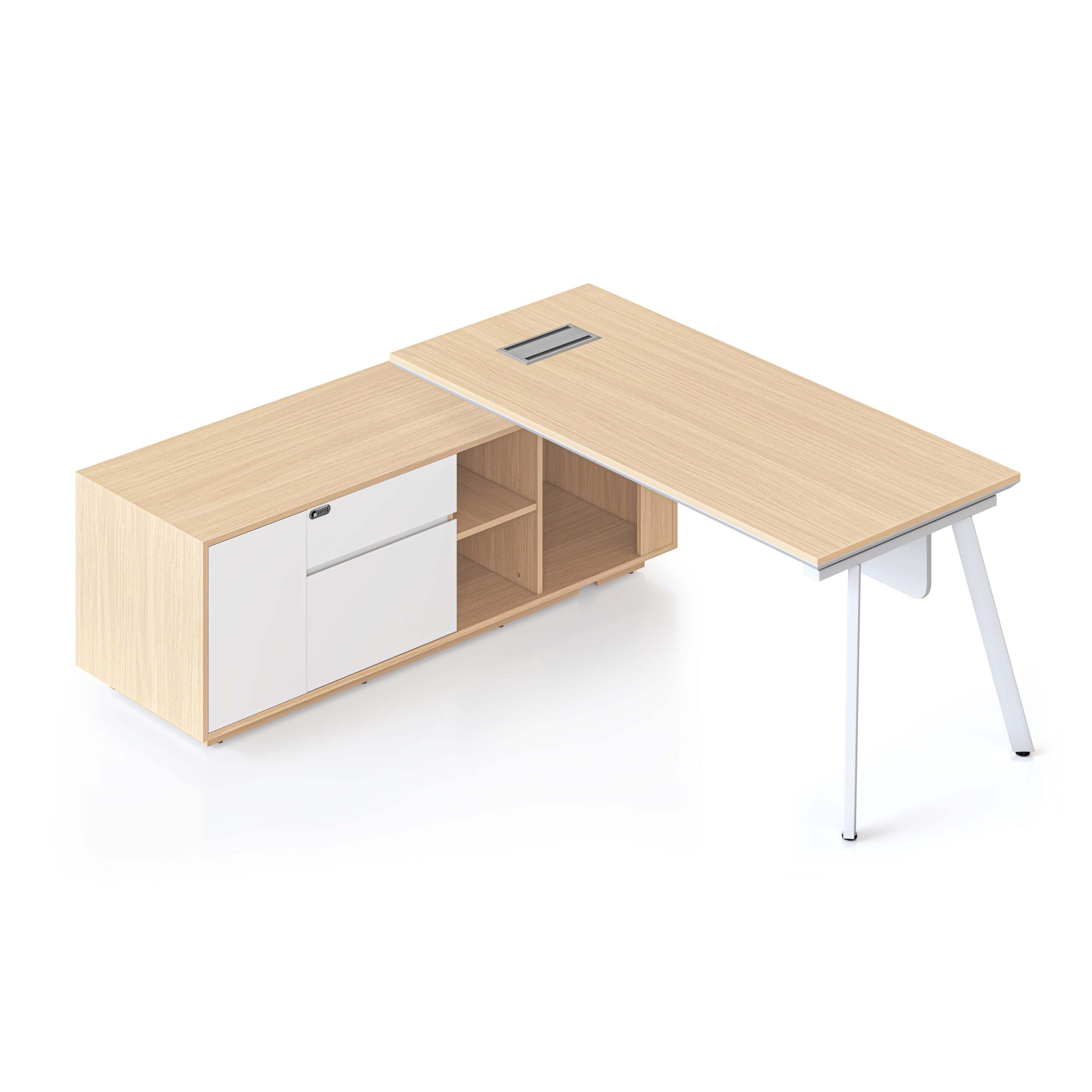 Casa Executive Desk & Cabinet view 2