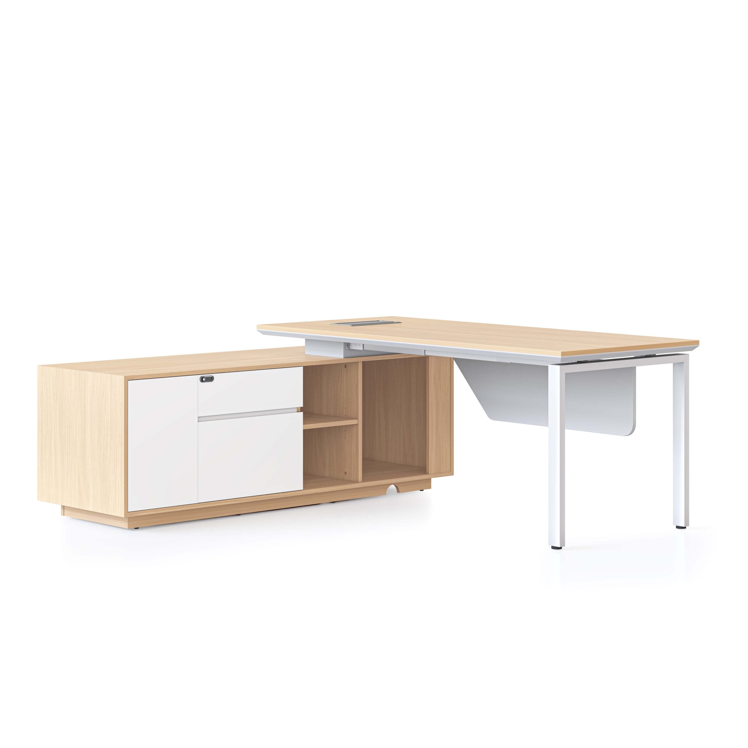 Casa Executive Desk & Cabinet