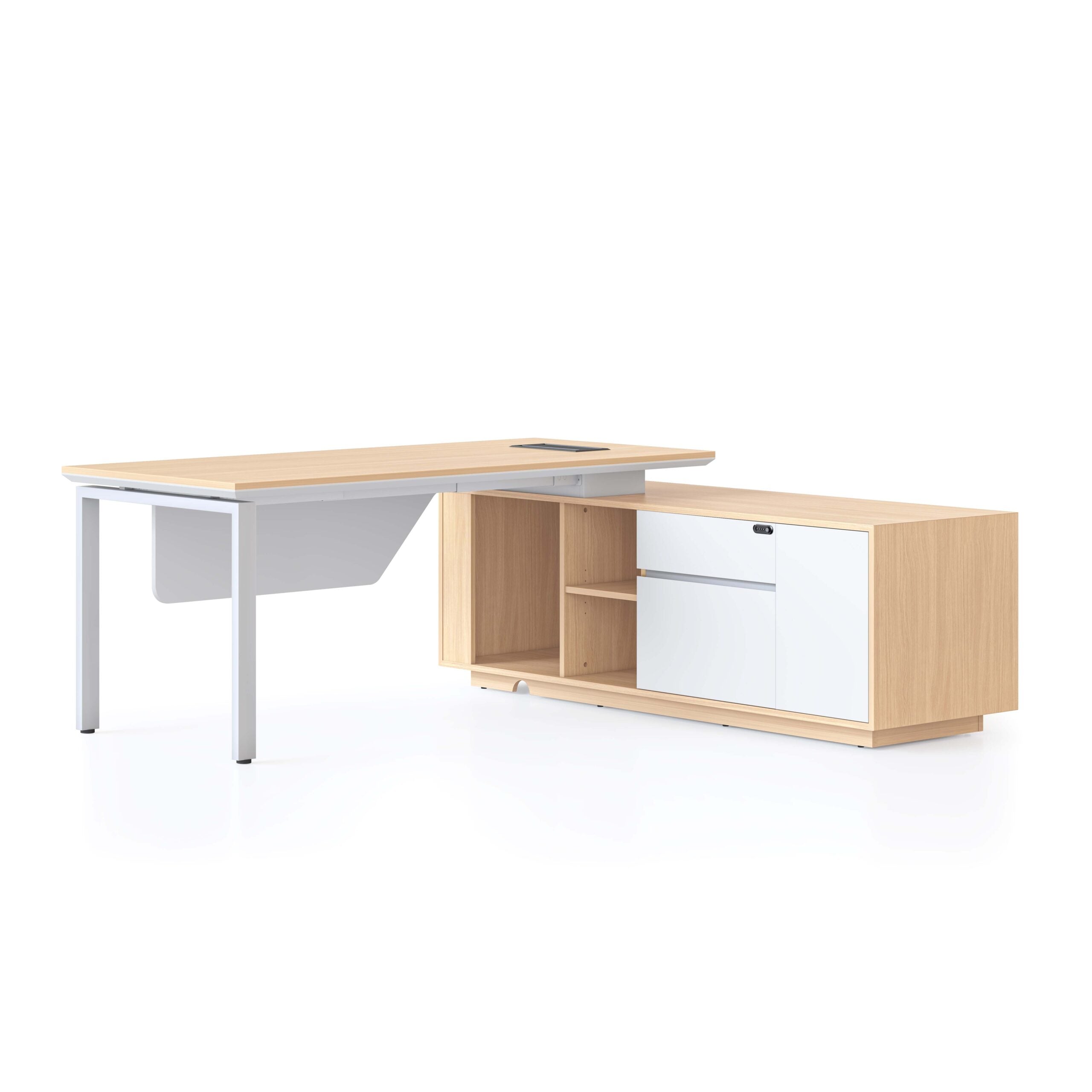 Casa Executive Desk & Cabinet